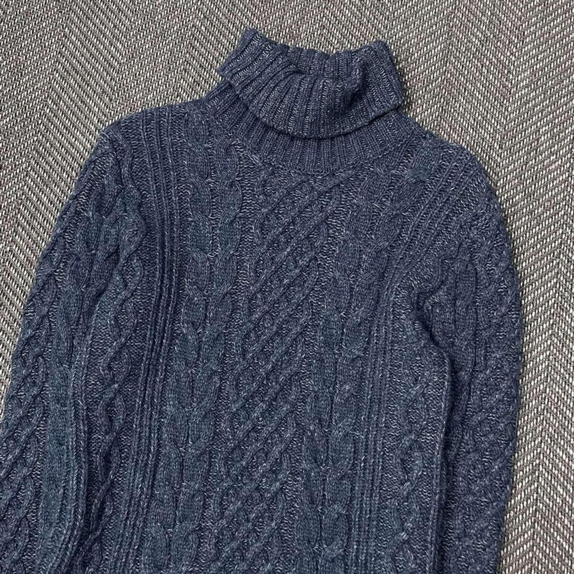 빔즈 꽈배기 울 니트 v0207 상품이미지3