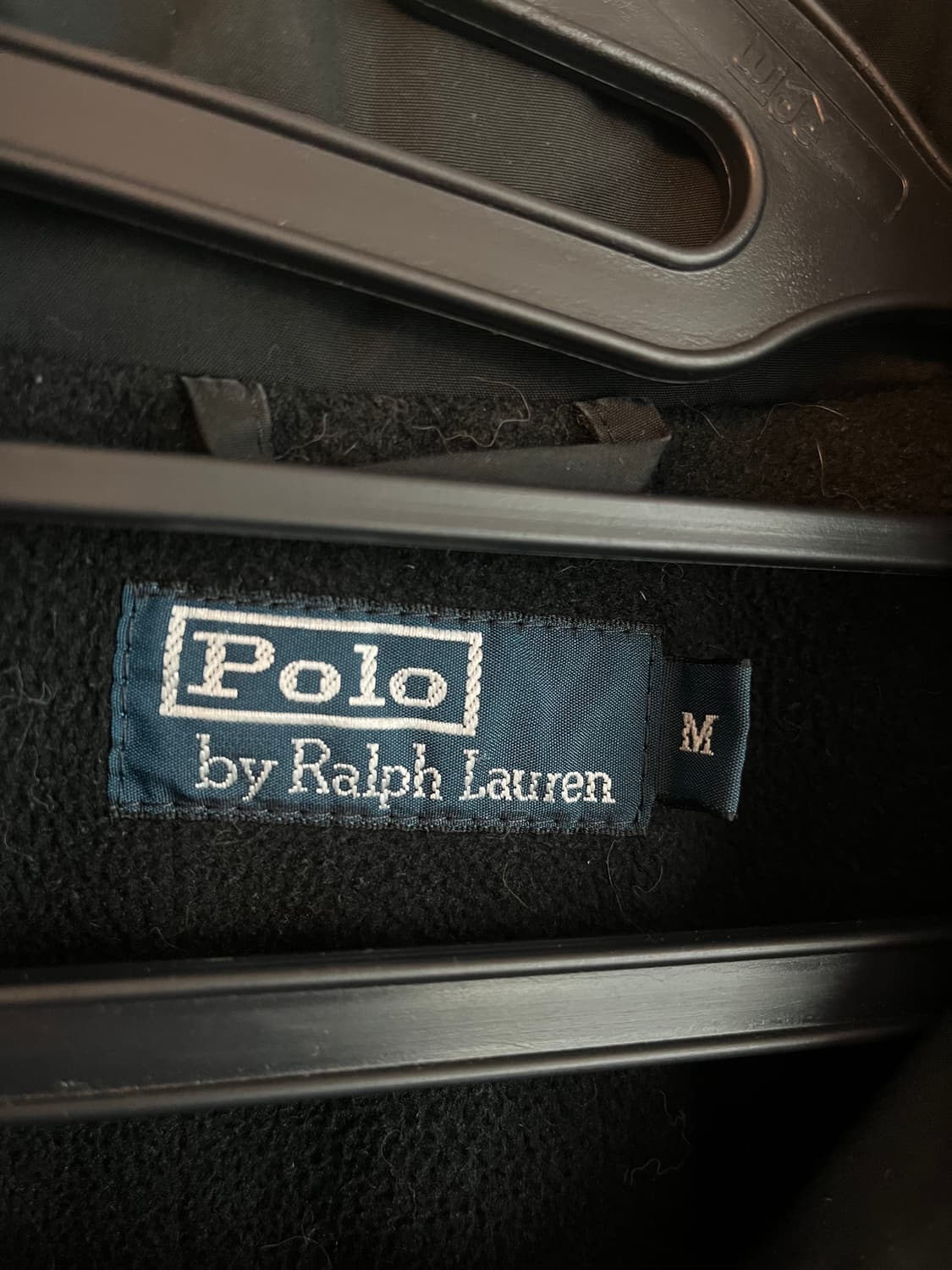 폴로 랄프로렌 점퍼 블랙 [M] 상품이미지4