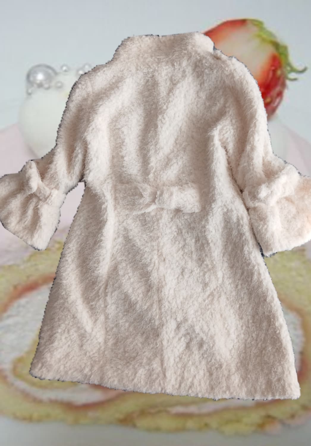 (뒷태미인♥︎)빈티지 갸루 라떼갸루 7부 코트 판매합니다!! 상품이미지2