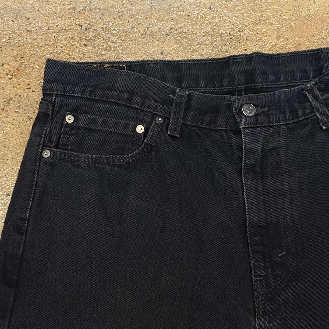 00s 미국 빈티지 리바이스 505 블랙진 청바지 상품이미지3