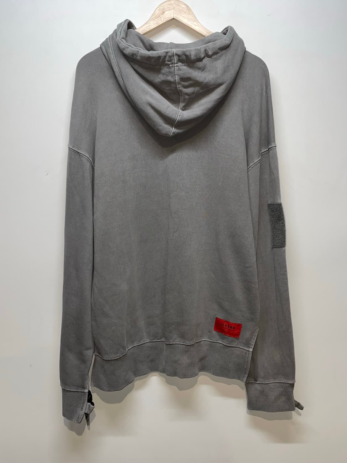 OVERR 빈티지 워싱 후드티 상품이미지6