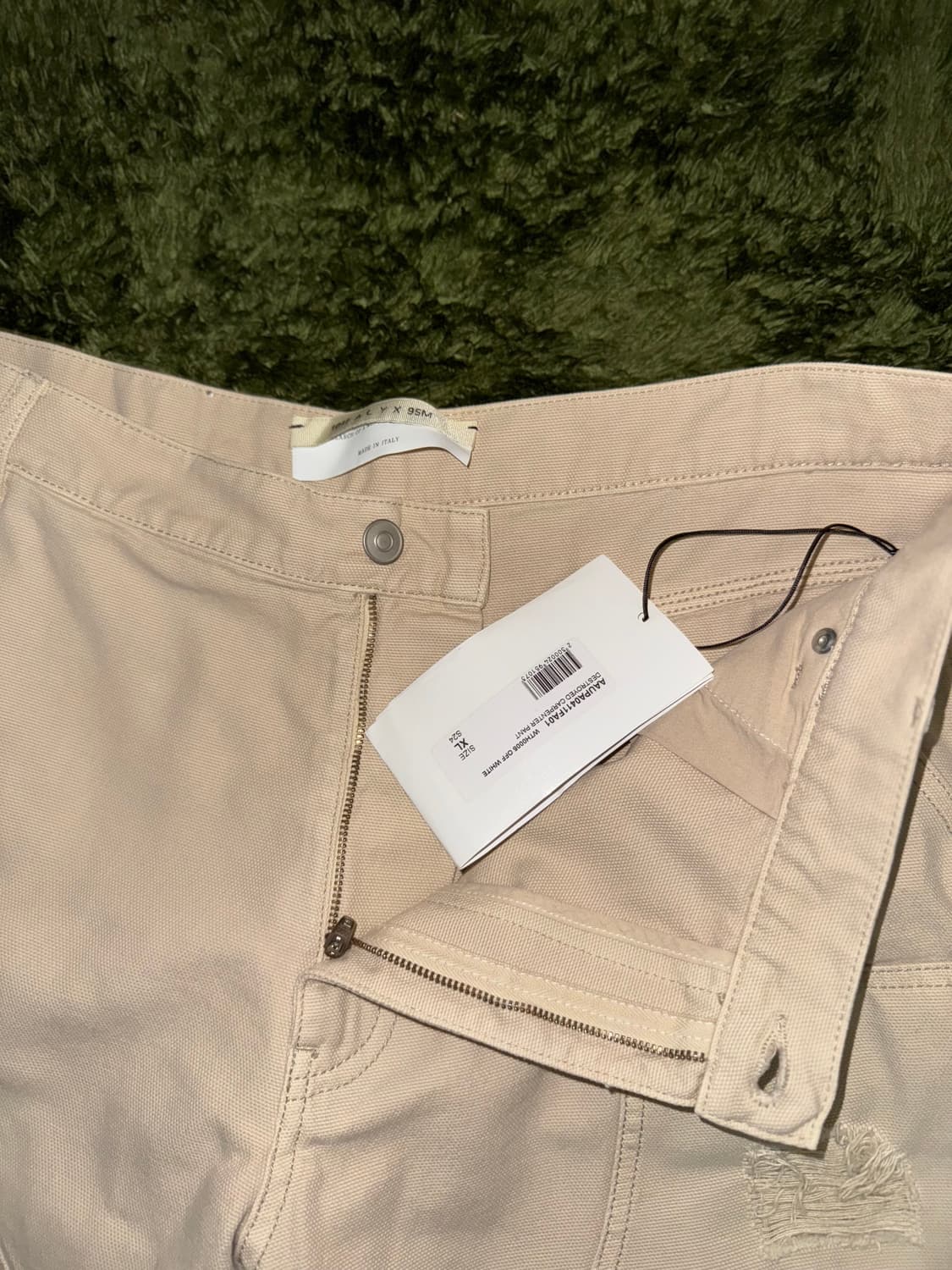 [XL] 1017 ALYX 9SM 알릭스 디스트로이드 더블니 카펜터 팬츠 상품이미지3