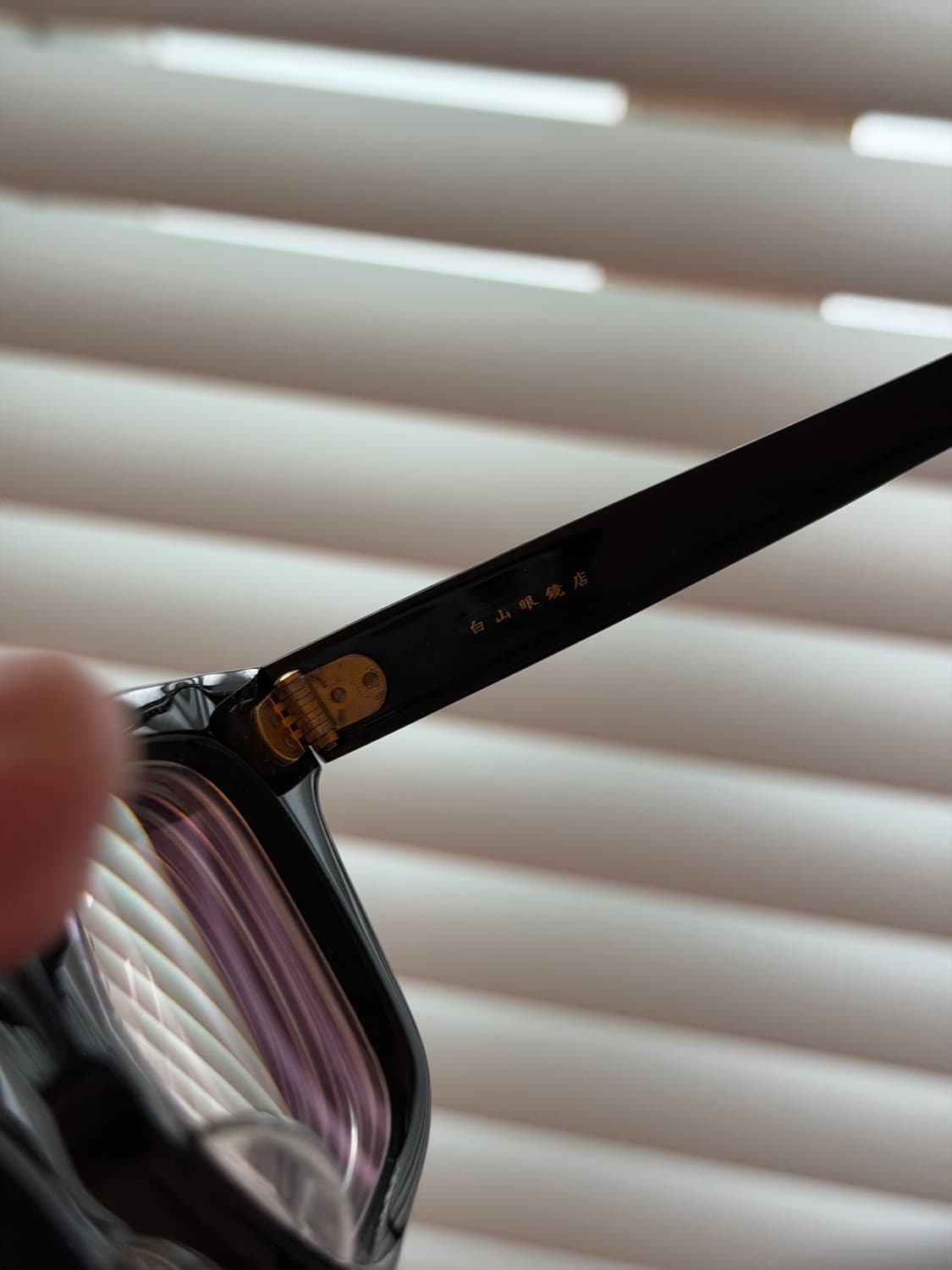 백산안경 HAKUSNA MEGANE GLAM PROTO (BLACK) 상품이미지3