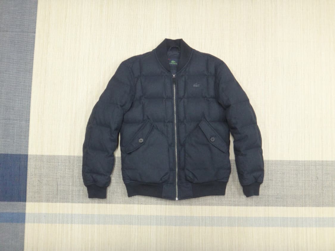 (95) 라코스테 LACOSTE 항공 점퍼형 다운 점퍼 상품이미지1