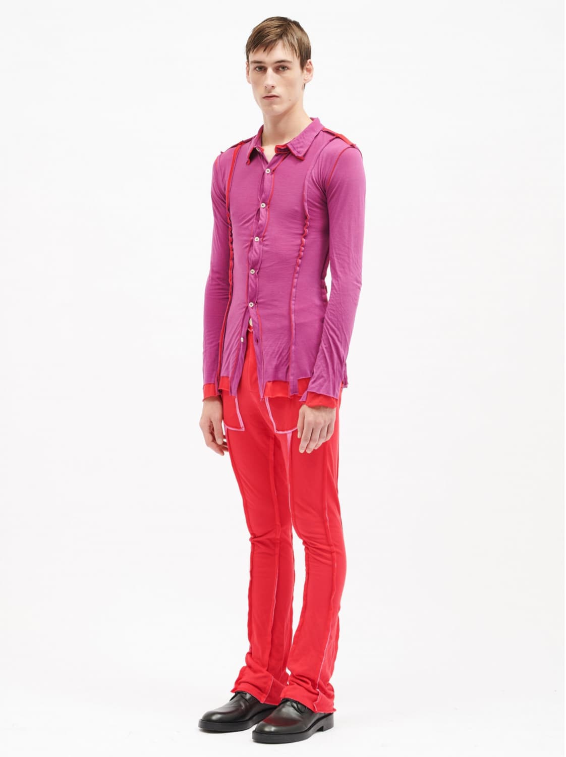 Edward Cuming peek a boo 22fw shirt 상품이미지5