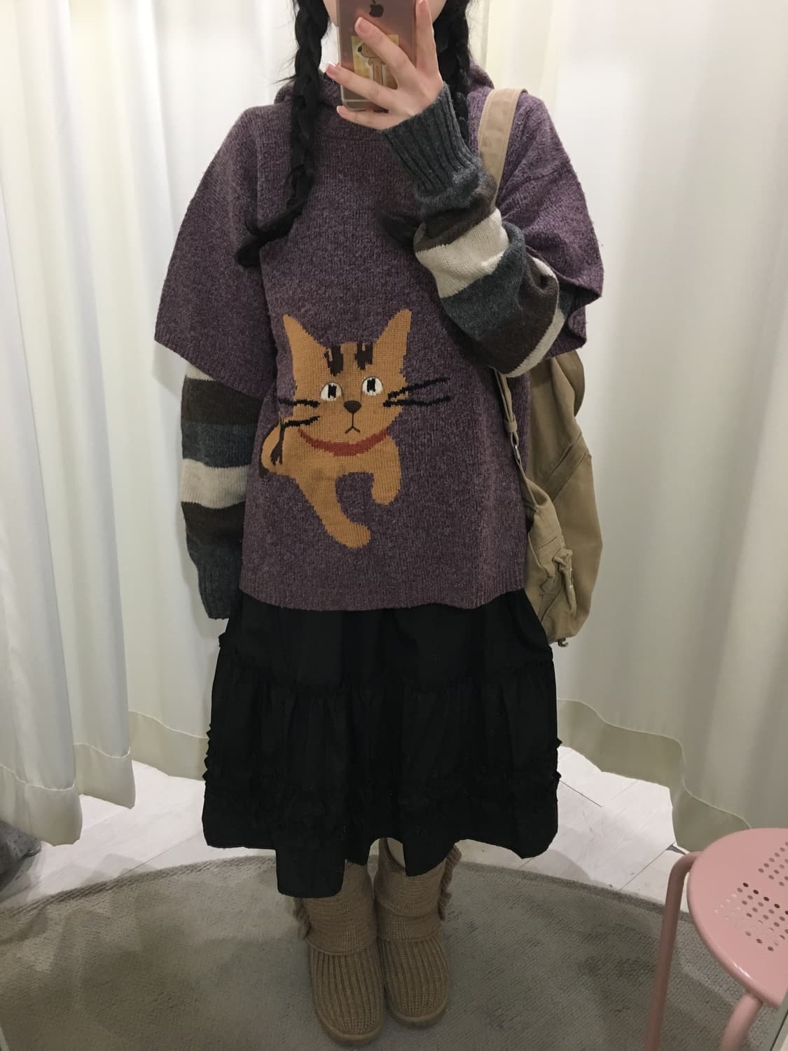 stripe wool knit 상품이미지8