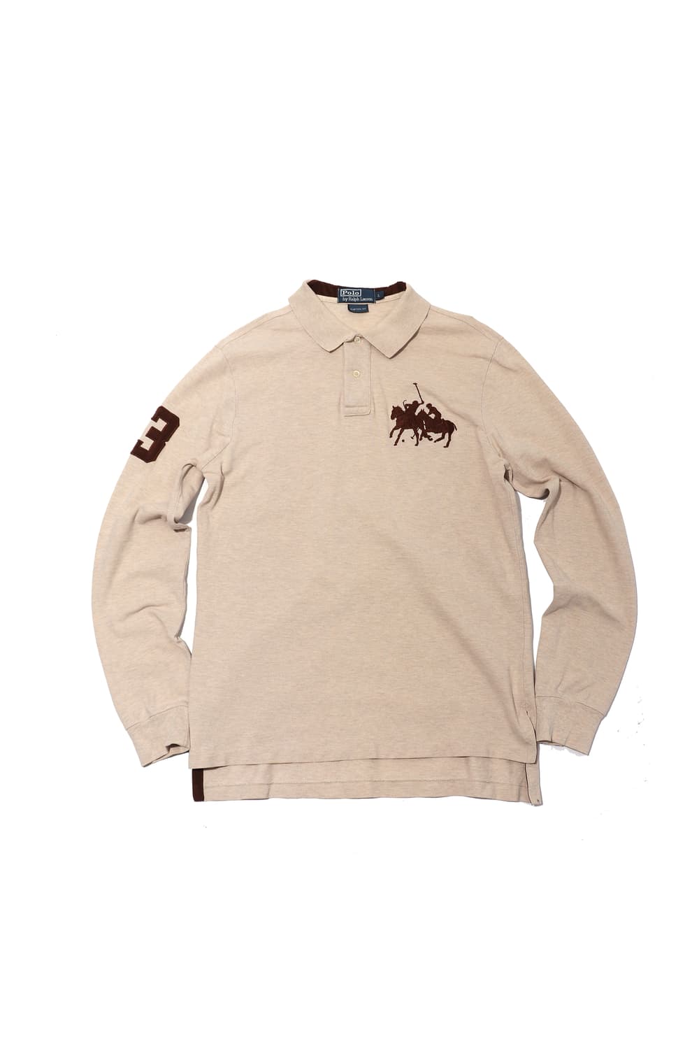 POLO RALPH LAUREN 커스텀핏 빅포니 카라티 size L 상품이미지1