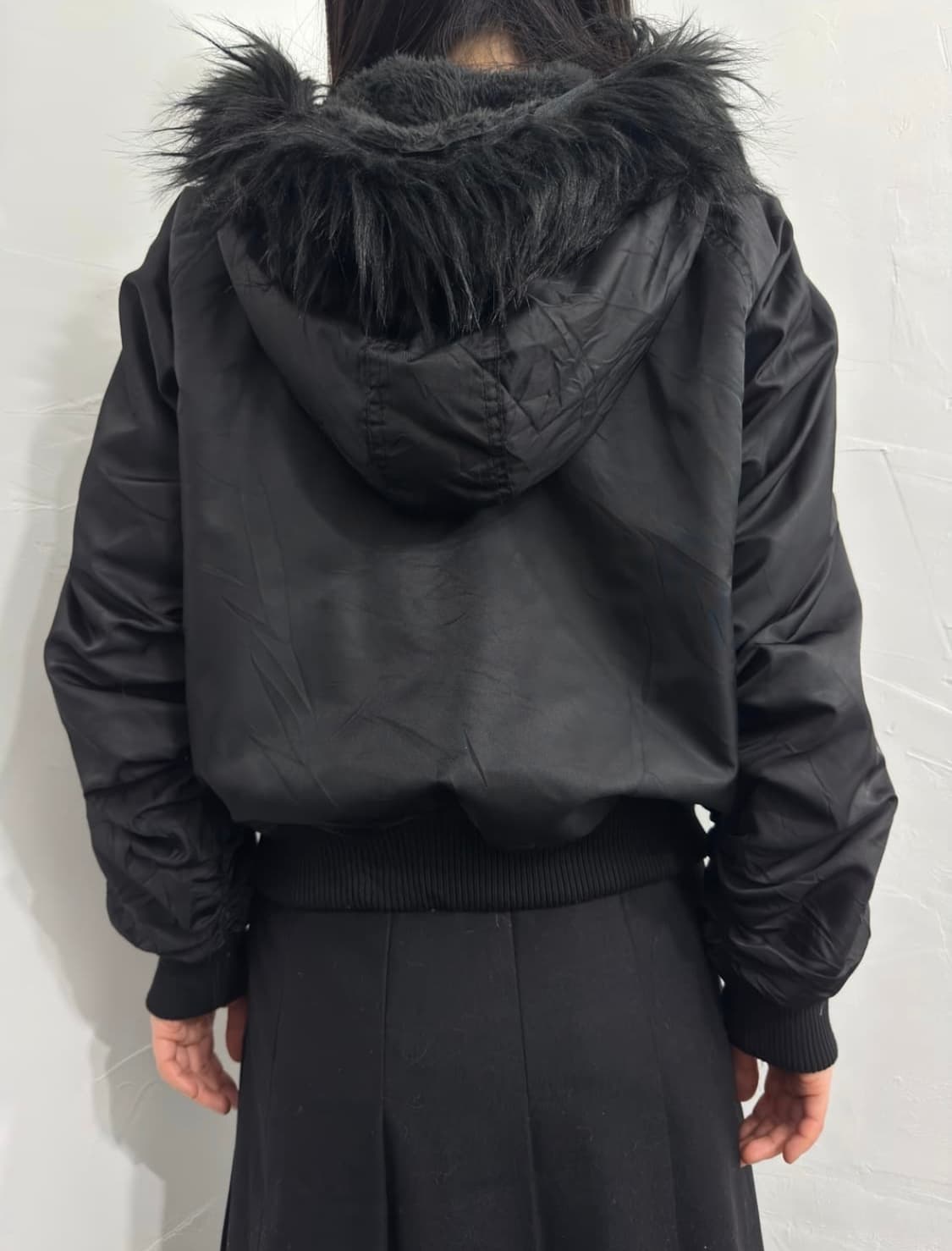 evris fur hood jacket 빈티지 퍼후드자켓 상품이미지3