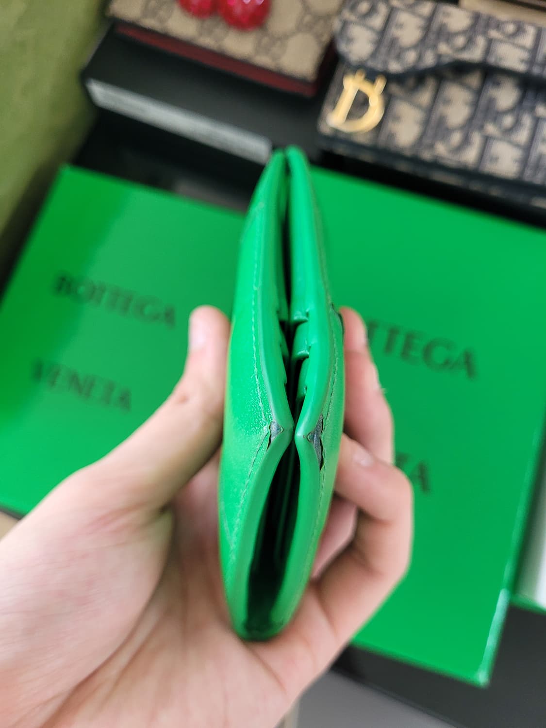 보테가베네타 그린 오거나이저 상품이미지4