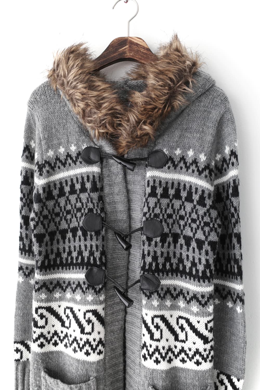 nordic duffle cardigun 상품이미지3