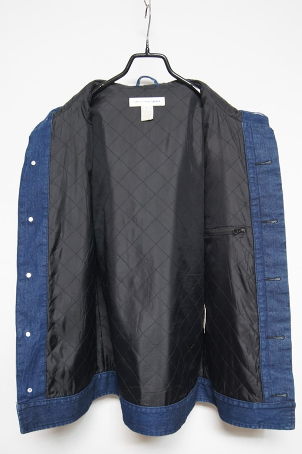 꼼데가르송 정품 후드 데님 블루종 M 상품이미지7