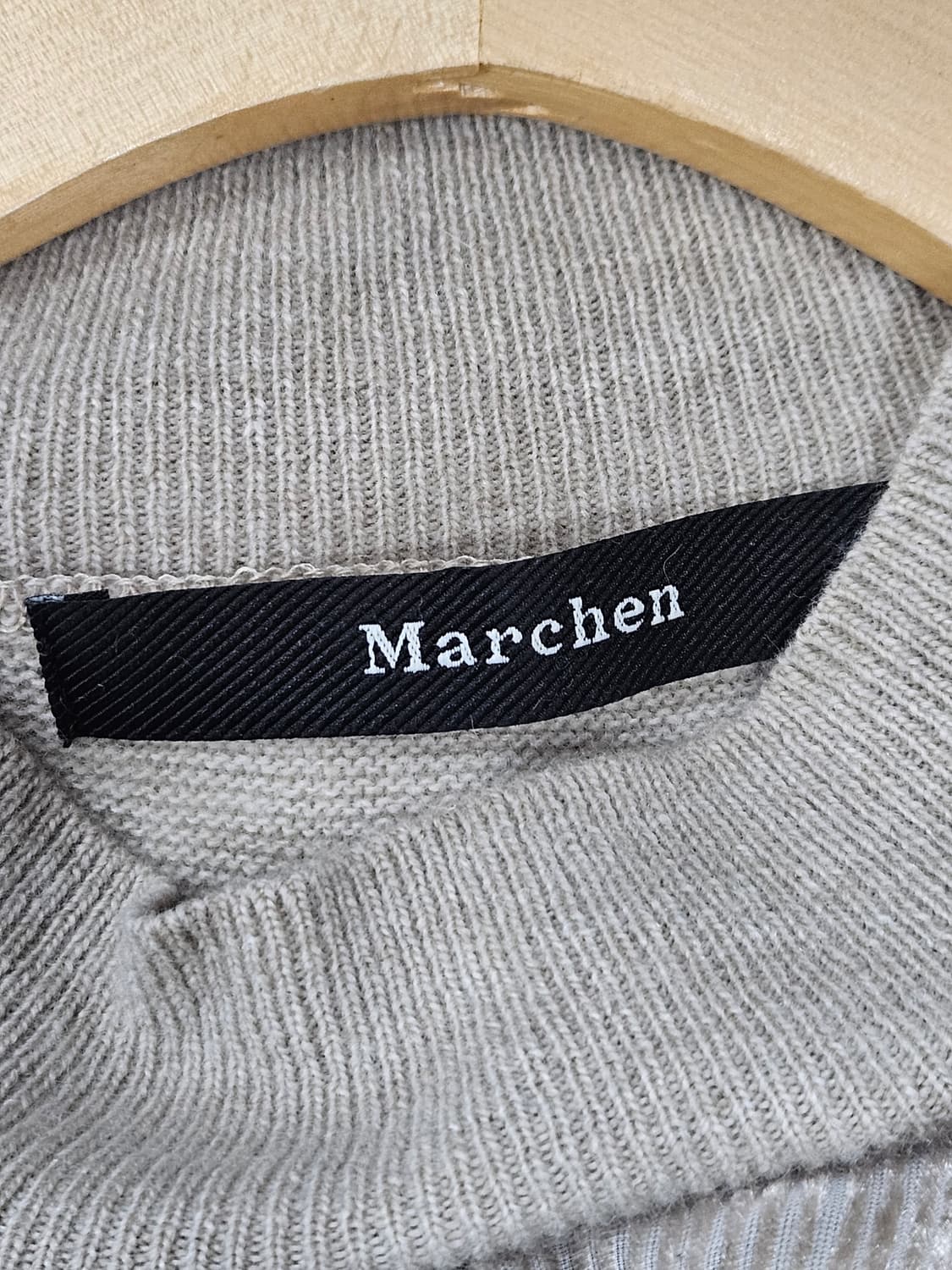 메르헨(Marchen) 시스루 캐시울 블라우스  상품이미지2