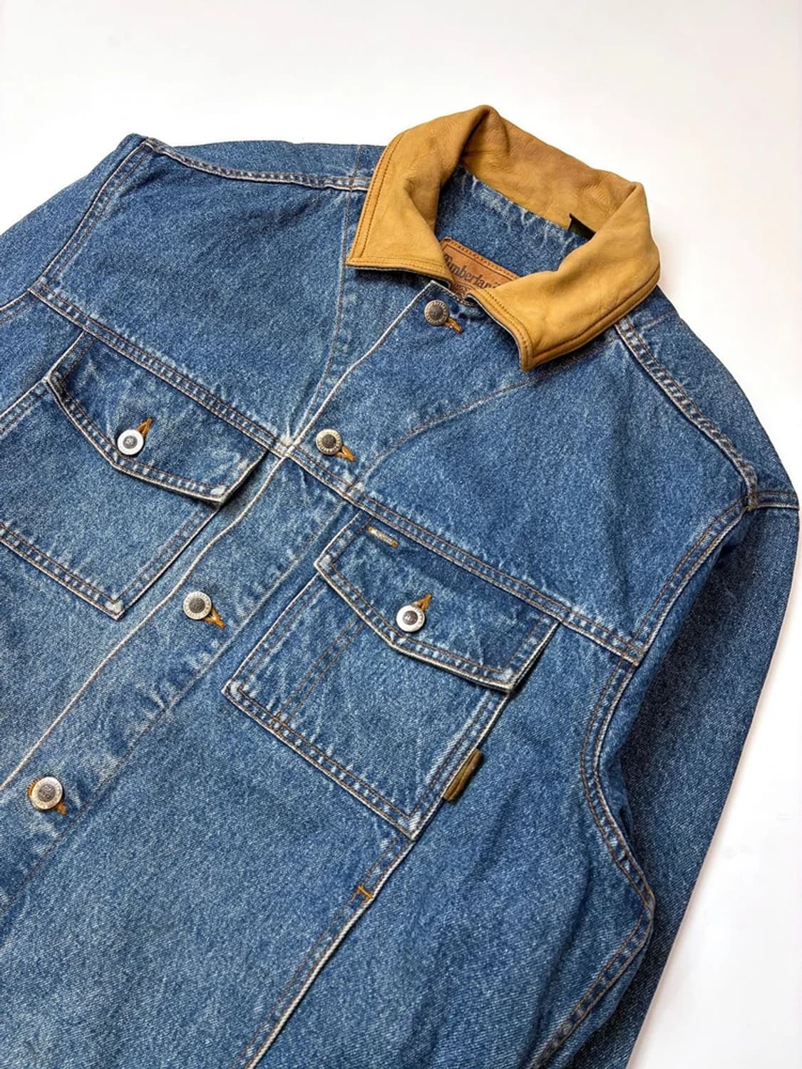 팀버랜드 00s 던가리 데님 트러커 자켓 PN5346 상품이미지2