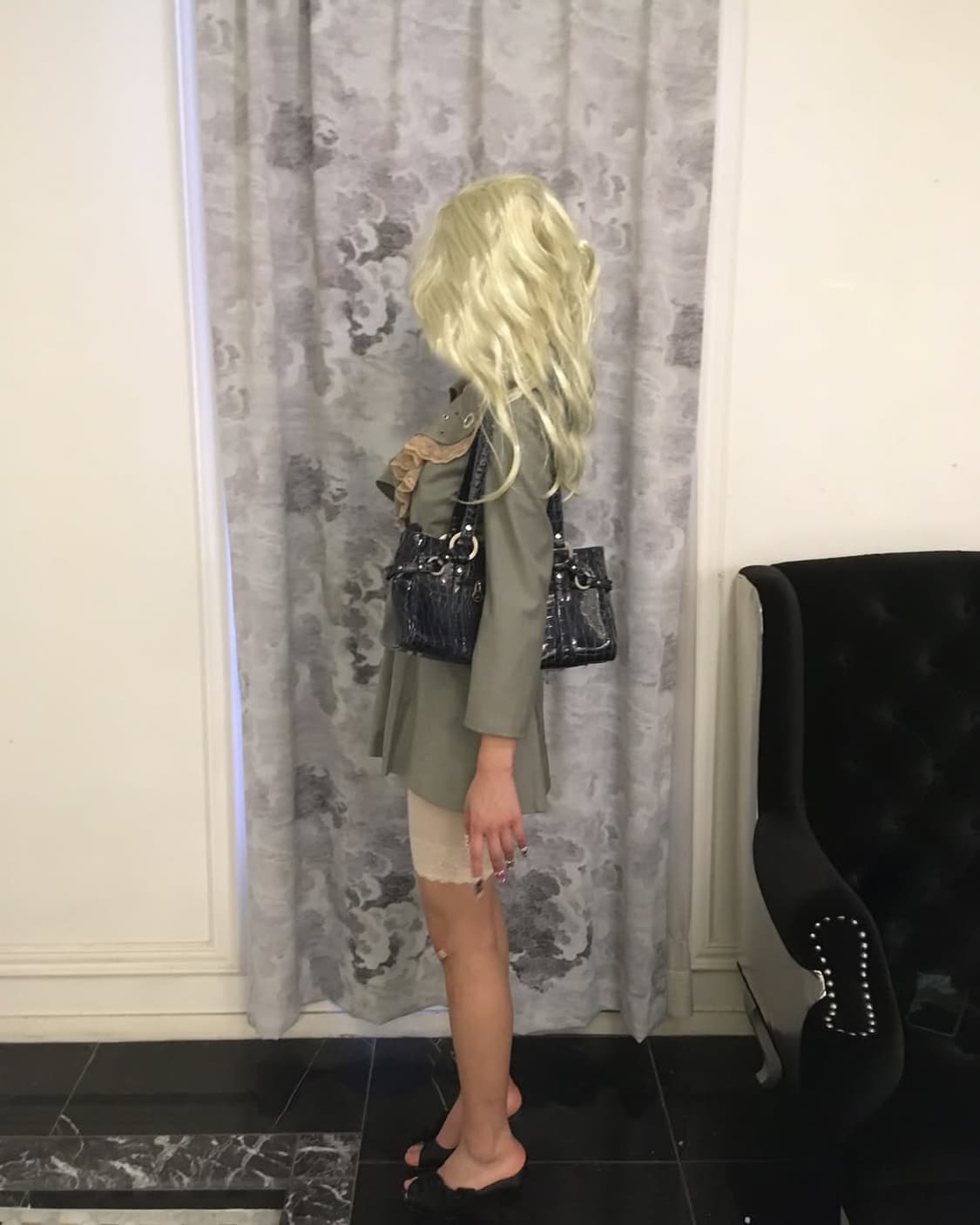 Check eyelet jacket 상품이미지8