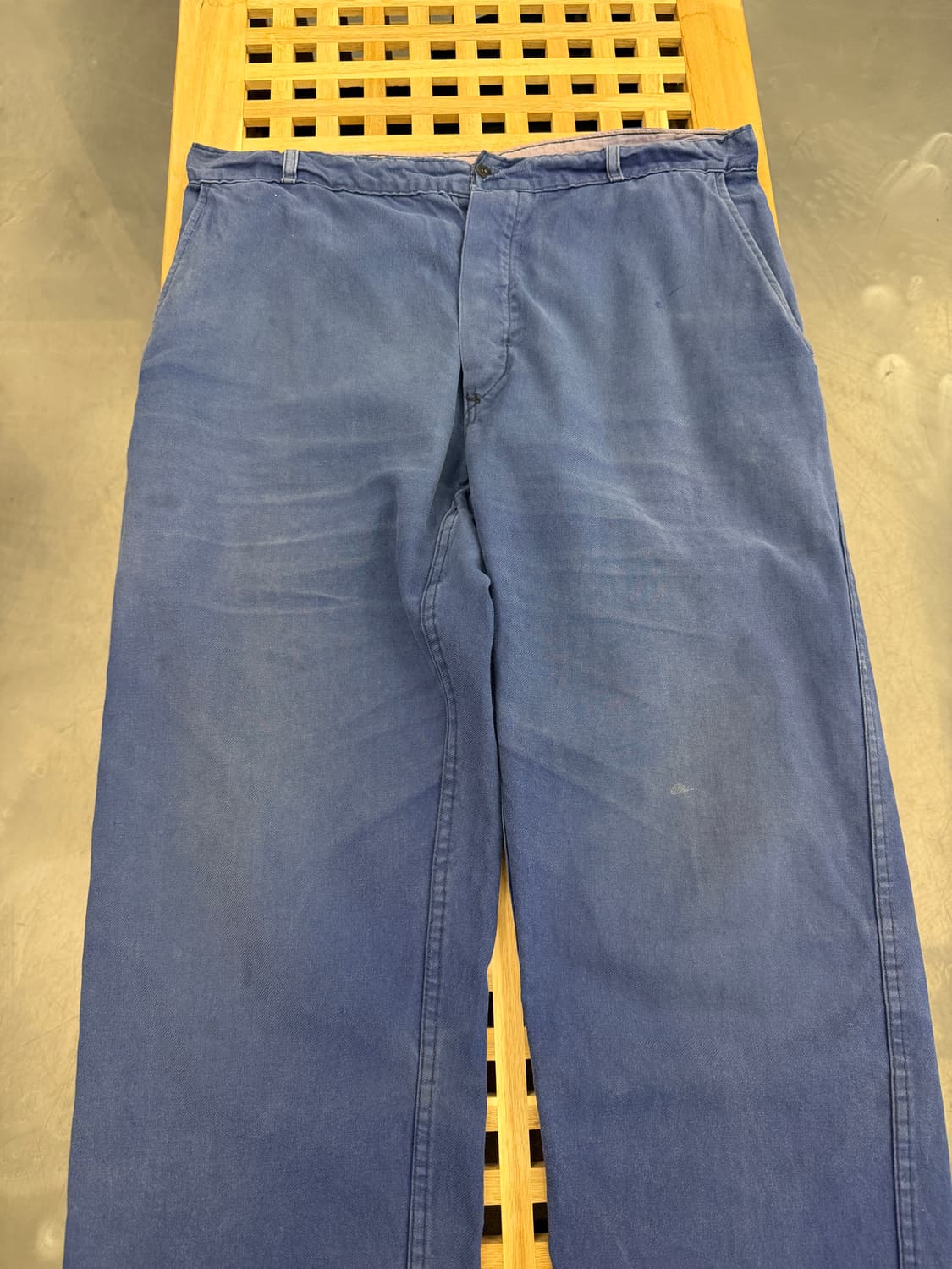 1960s OLD MODEL HARD FADED 빈티지 프렌치워크팬츠 상품이미지3