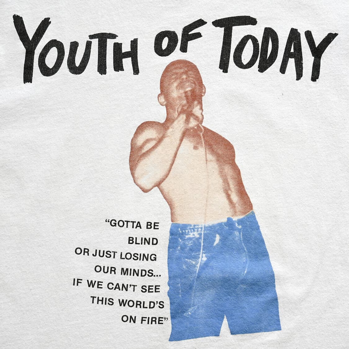 90s Youth of Today 유스오브투데이 빈티지 밴드티 상품이미지3