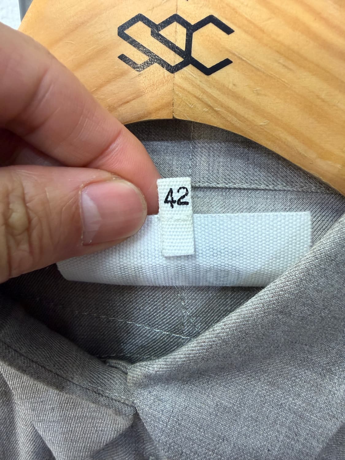 정품) 메종마르지엘라 여성 롱 셔츠 42 상품이미지7