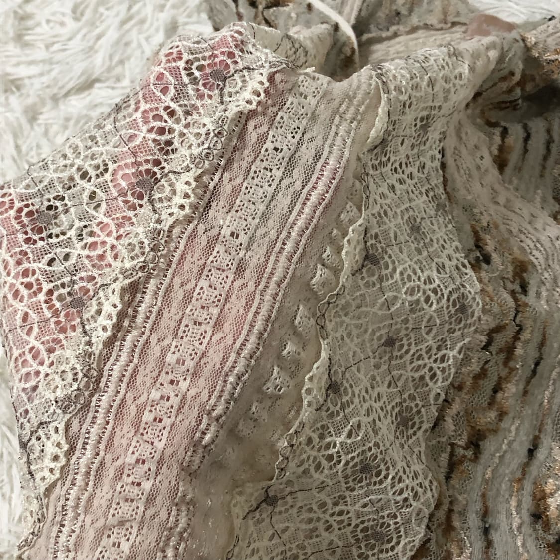 빈티지 시스루 나시 상품이미지3