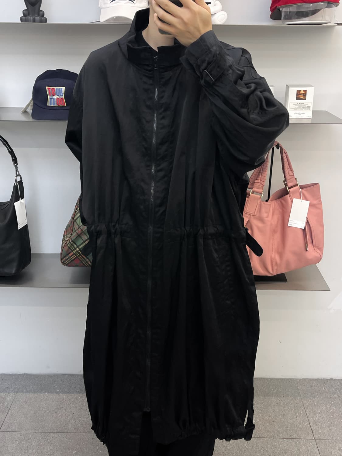 Pashu By Shin Hosokawa 80s 나일론 점프수트 집 코트 상품이미지2