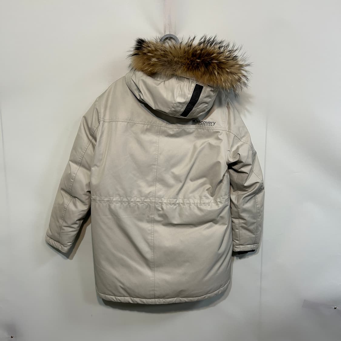 디스커버리 여성 오리털 패딩 95 베이지 상태최상 상품이미지2