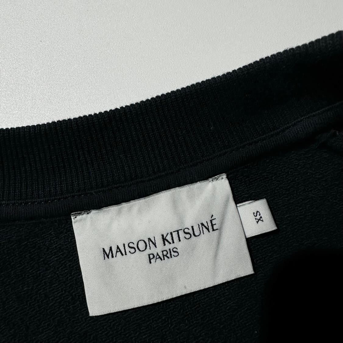 (매장판) 메종키츠네 더블 폭스 헤드 맨투맨 상품이미지4