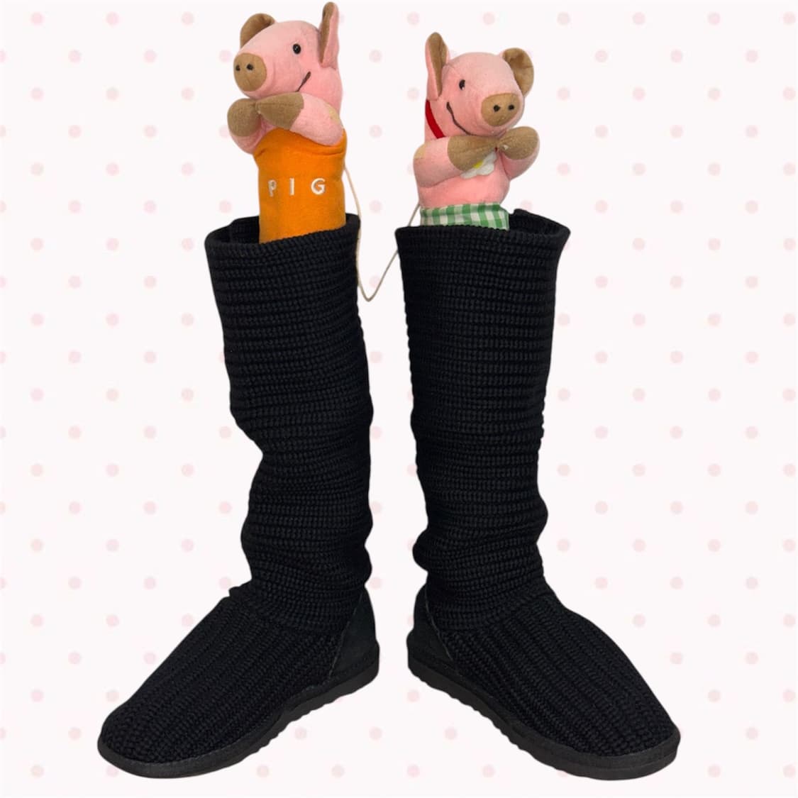 UGG사의 클래식 카디 니트 부츠 BK (220) 상품이미지3