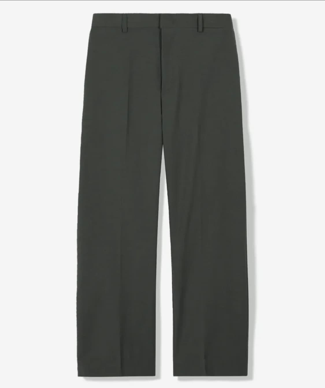 수아레 울 밸런스 세미 오버 블레이저, 슬랙스 정장 셋업 애쉬그레이 상품이미지3