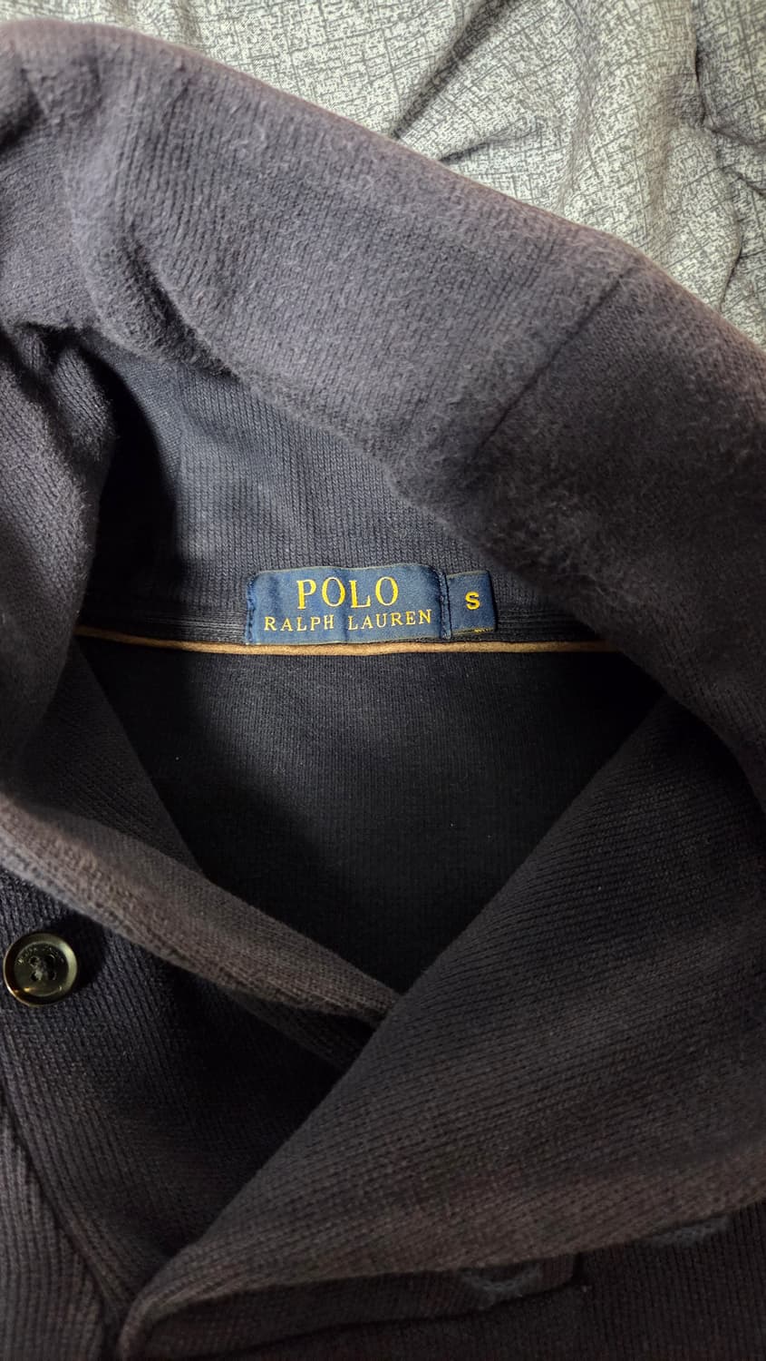 폴로 랄프로렌 숄카라 엘보우 패치 니트 S 상품이미지3