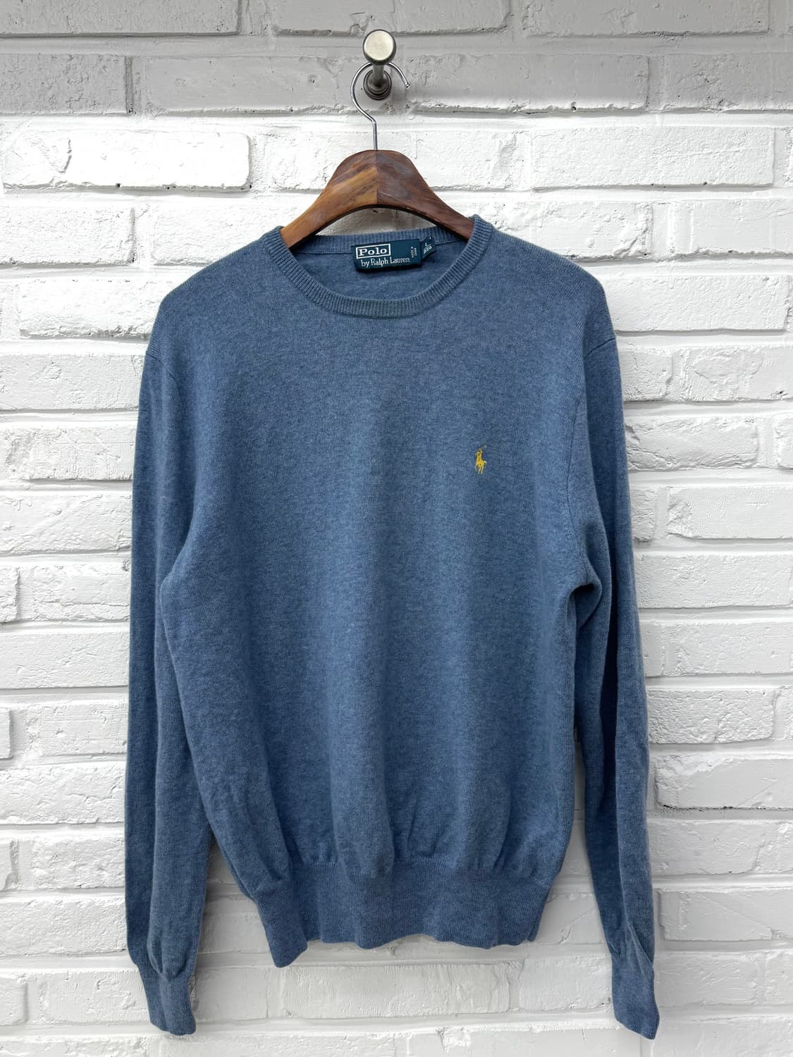 폴로 블루 니트  상품이미지3