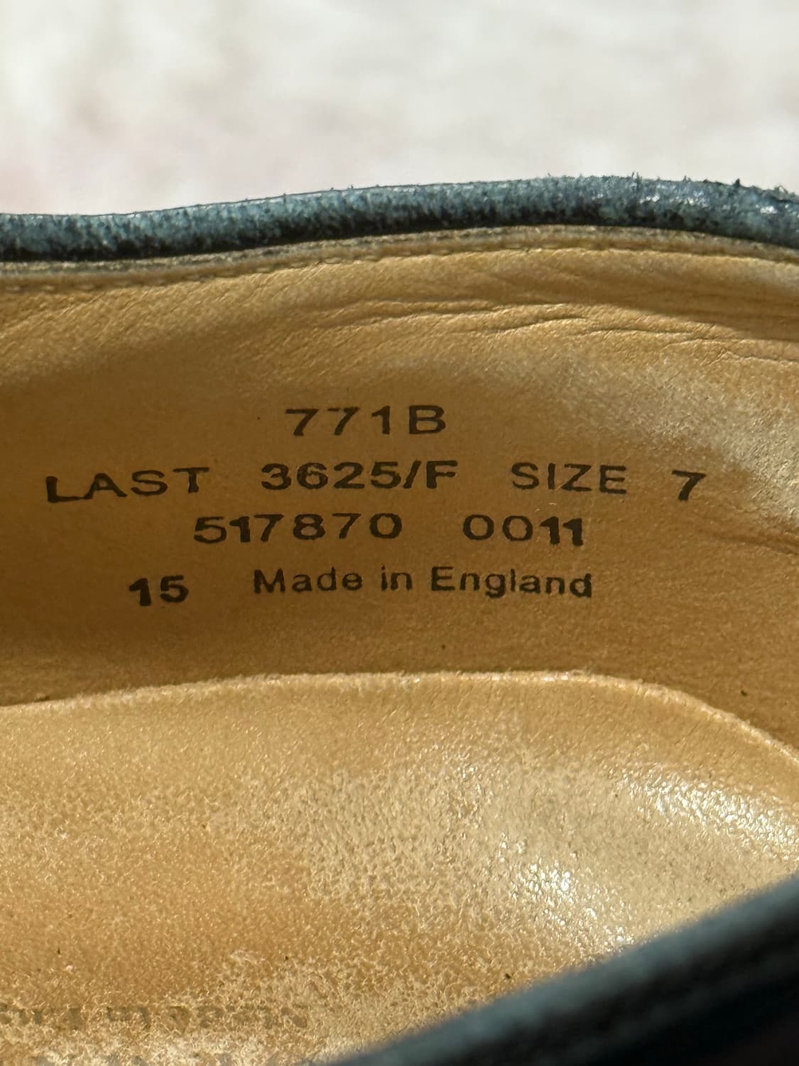Loake 로크 771B 더비 슈즈 블랙 UK7 (260) 상품이미지6