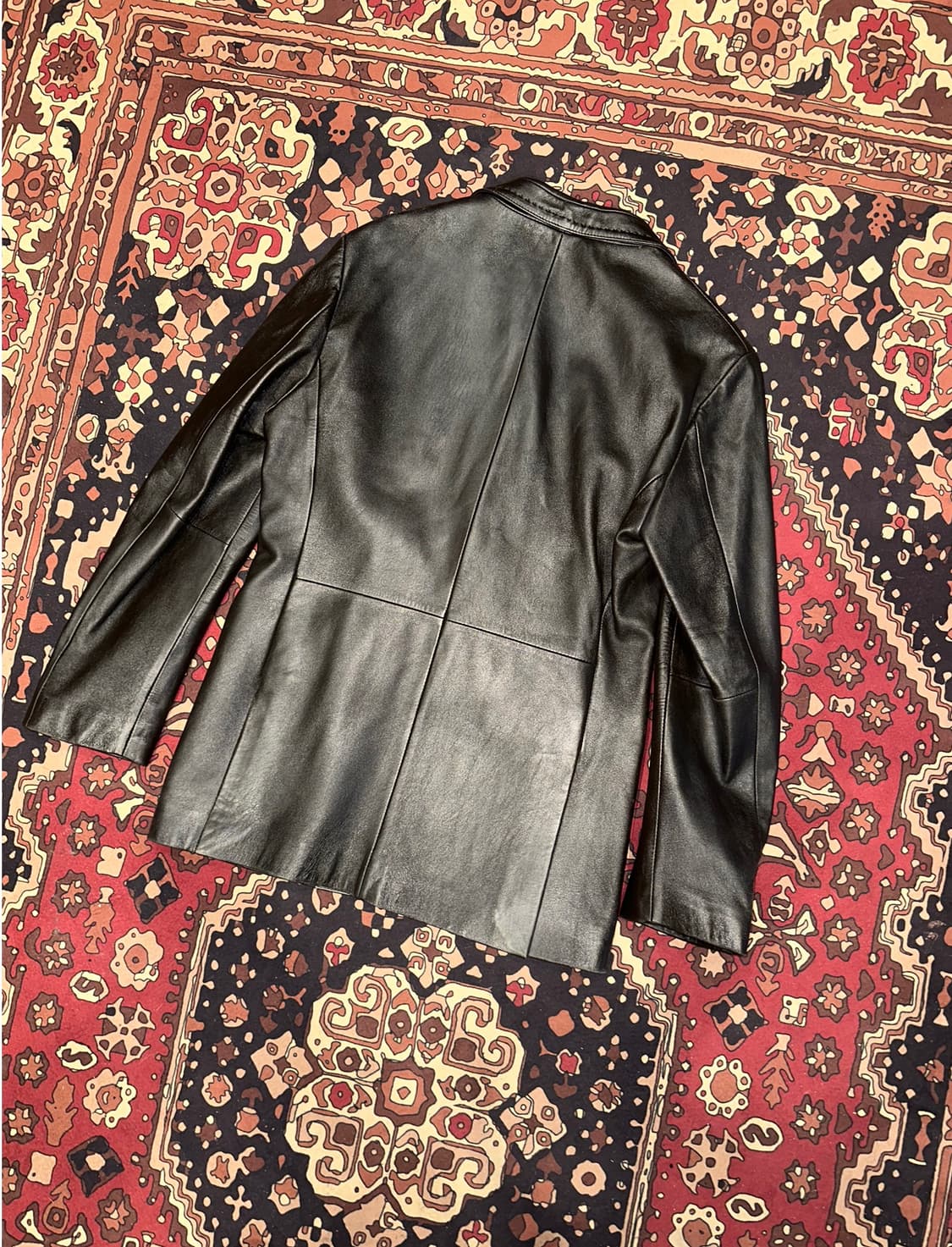 ( M-L ) Bon 가죽마이 가죽블레이져 가죽블레이저 양가죽자켓 상품이미지4