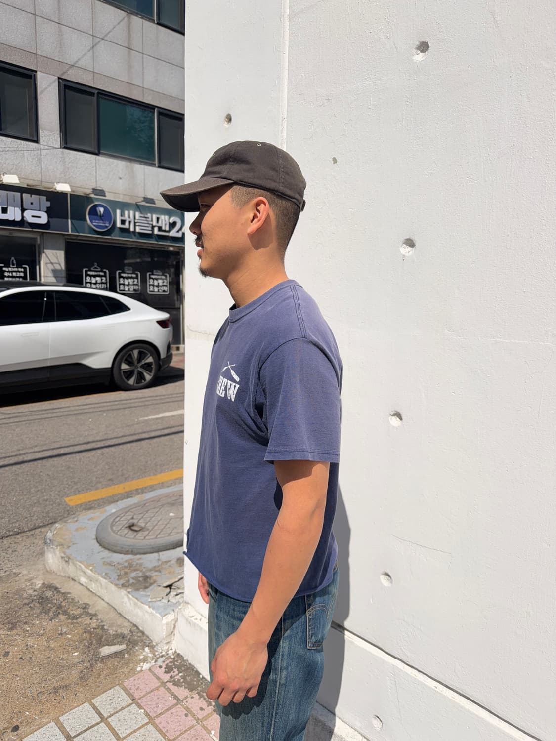 Hanes cutting T 상품이미지7