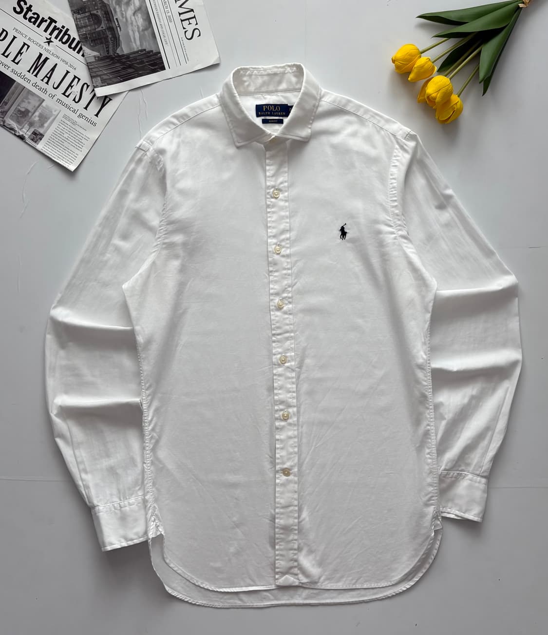 Polo 폴로랄프로렌 화이트 셔츠 상품이미지2
