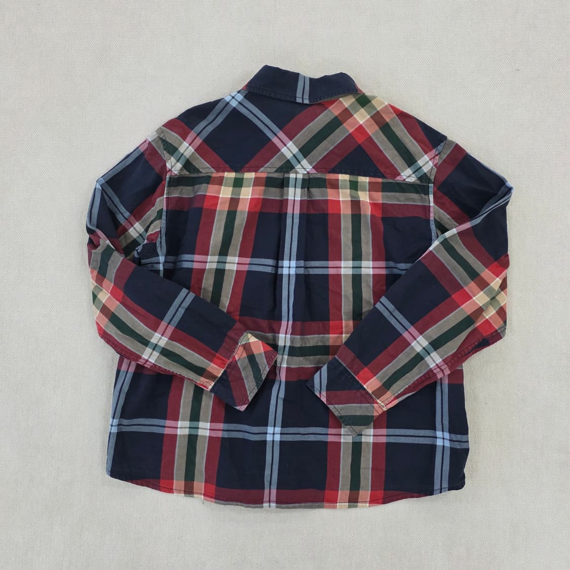 [150] 닥스 키즈 체크 셔츠 남방 0210J 상품이미지3