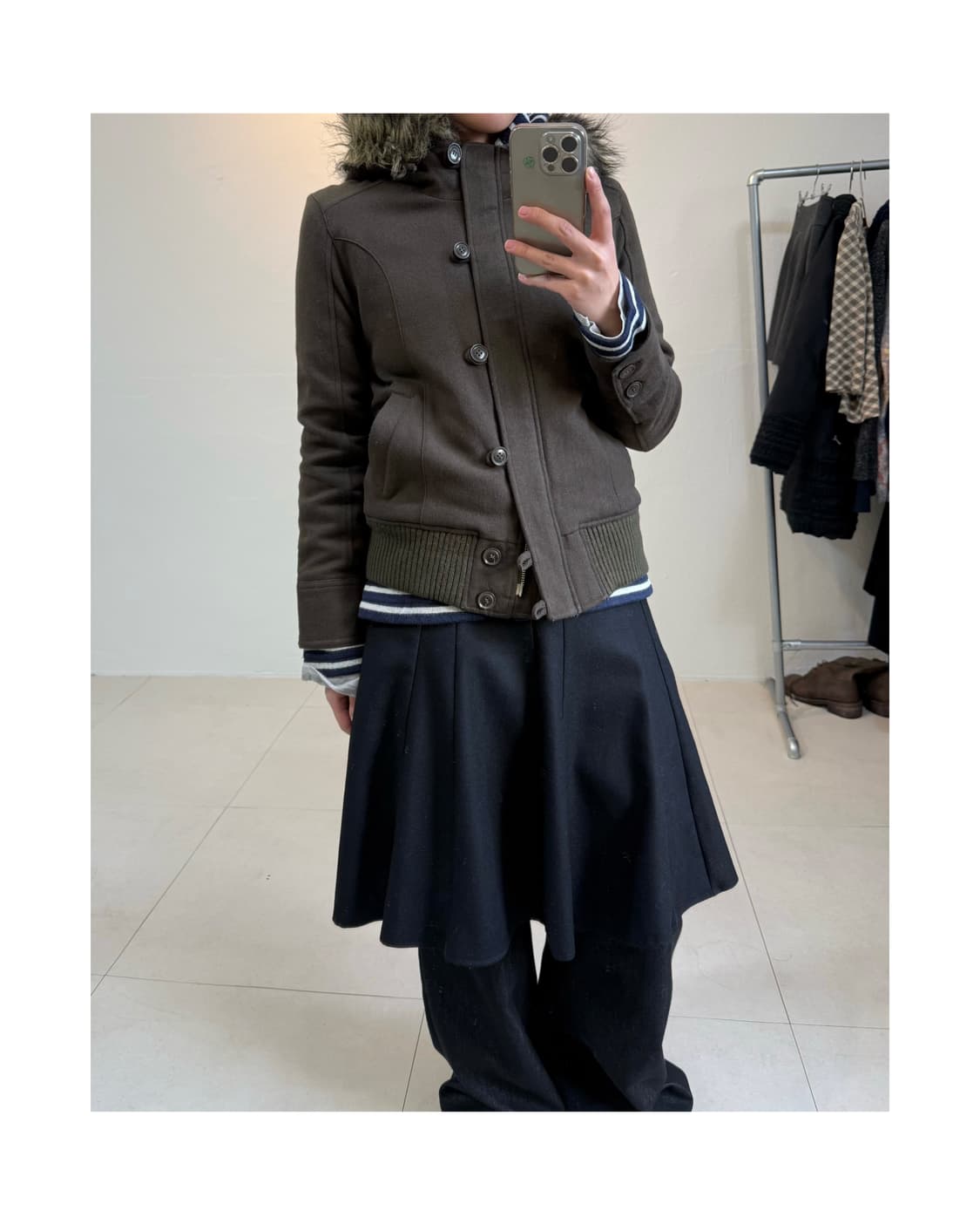 Lowrys farm 울 자켓 상품이미지1