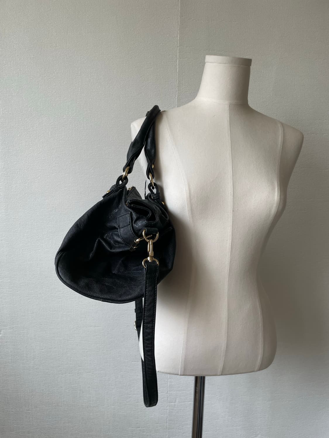AK punk matte shoulder bag 상품이미지5