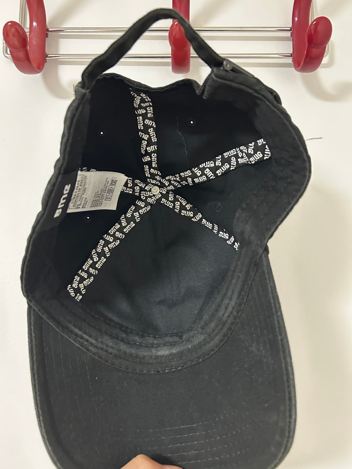 검정 볼캡 모자 상품이미지4