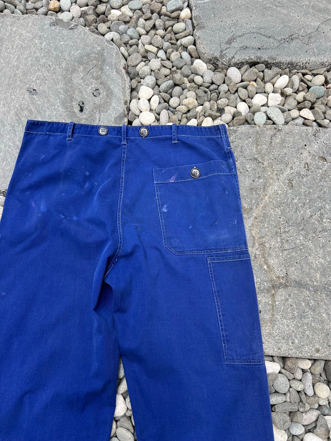 (34인치) OLD VINTAGE FADED BLUE 프렌치워크팬츠 상품이미지10