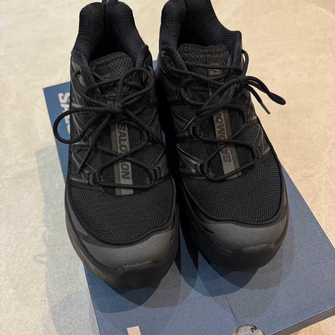 살로몬 꼼데가르송 XT-6 플랫폼 블랙 235 상품이미지1