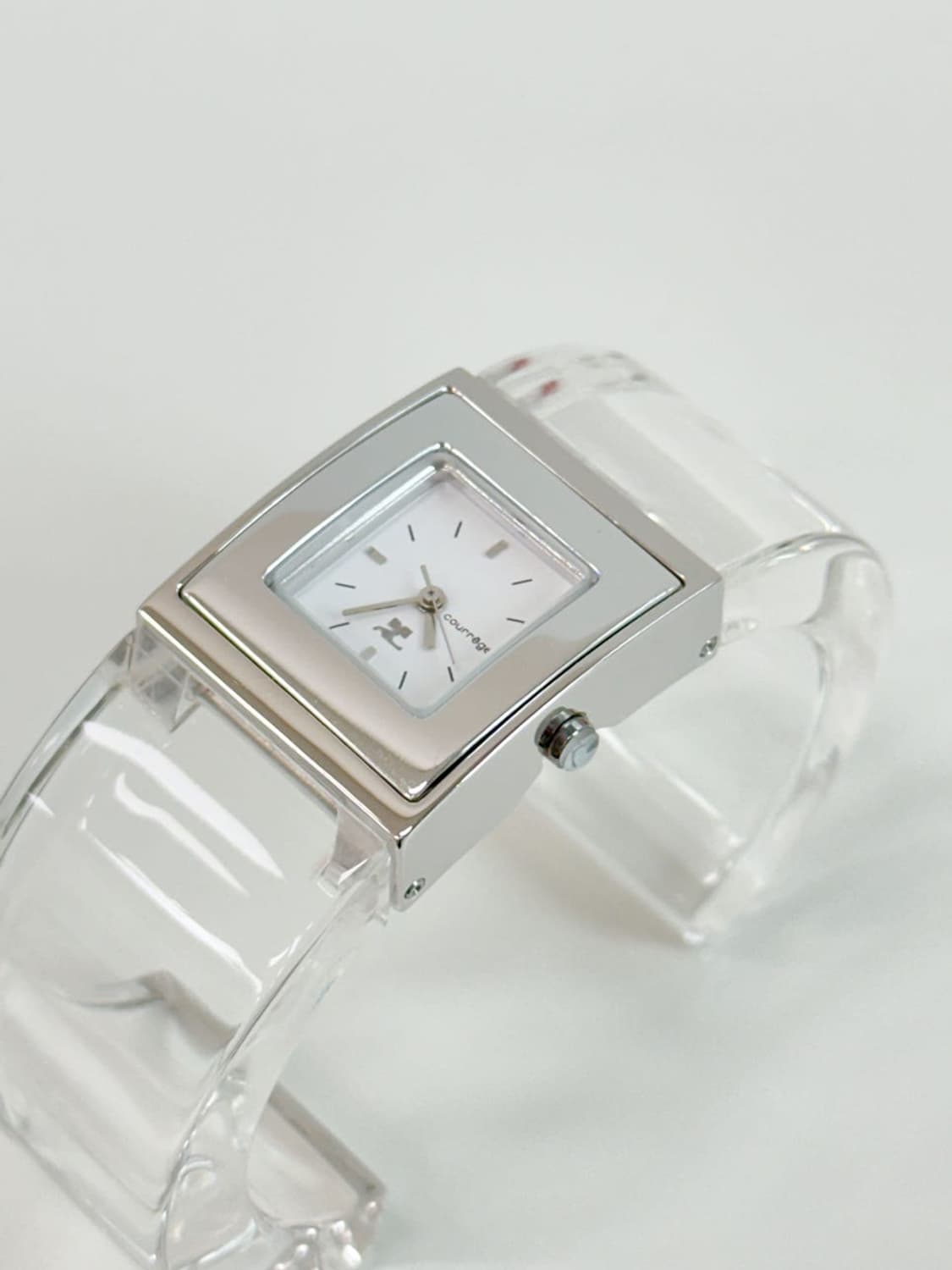 [새상품] courreges / 꾸레쥬 아크릴 뱅글 시계 상품이미지6