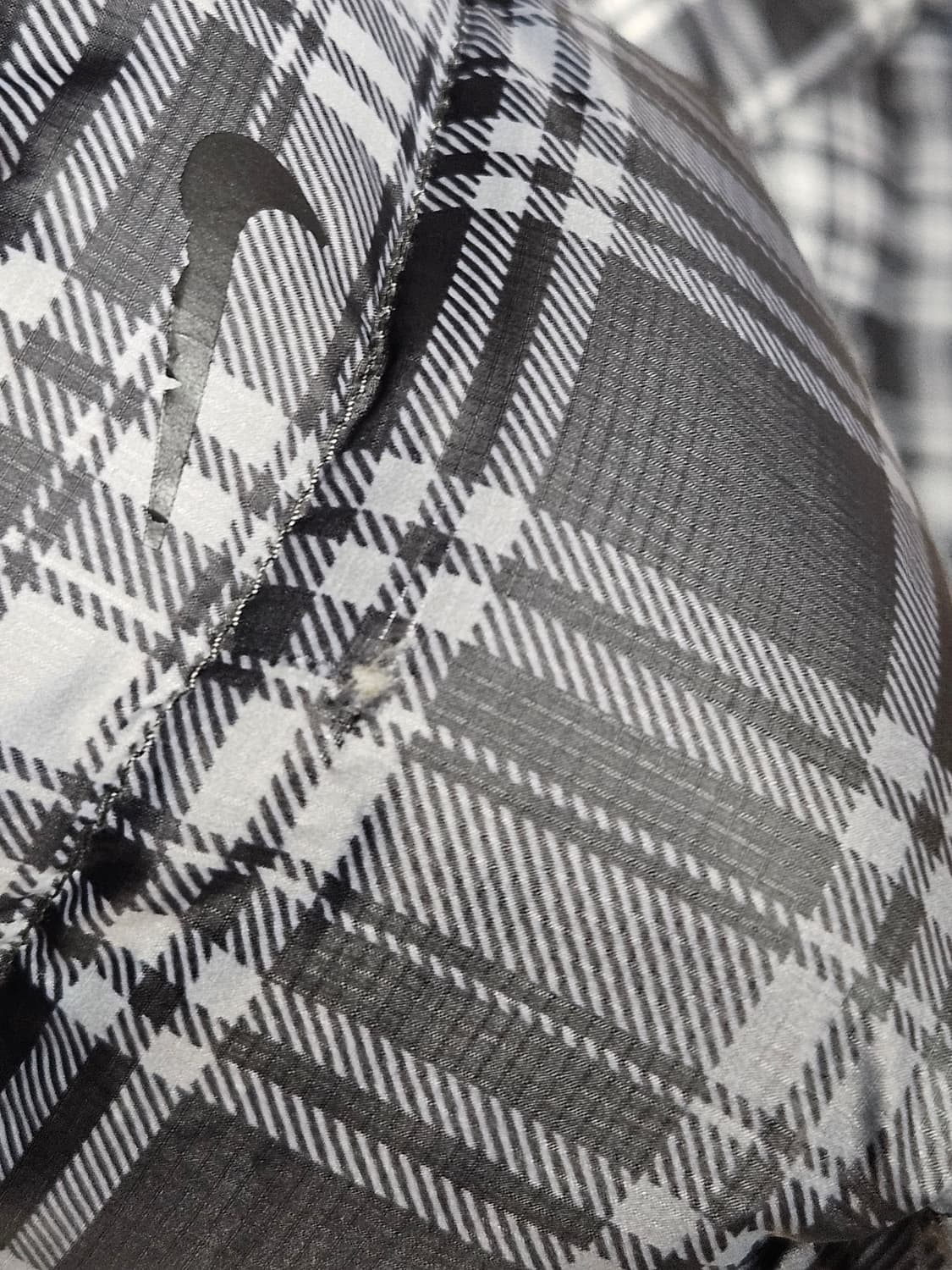 나이키 acg 타탄체크 패딩/경량패딩 /구스패딩 상품이미지7