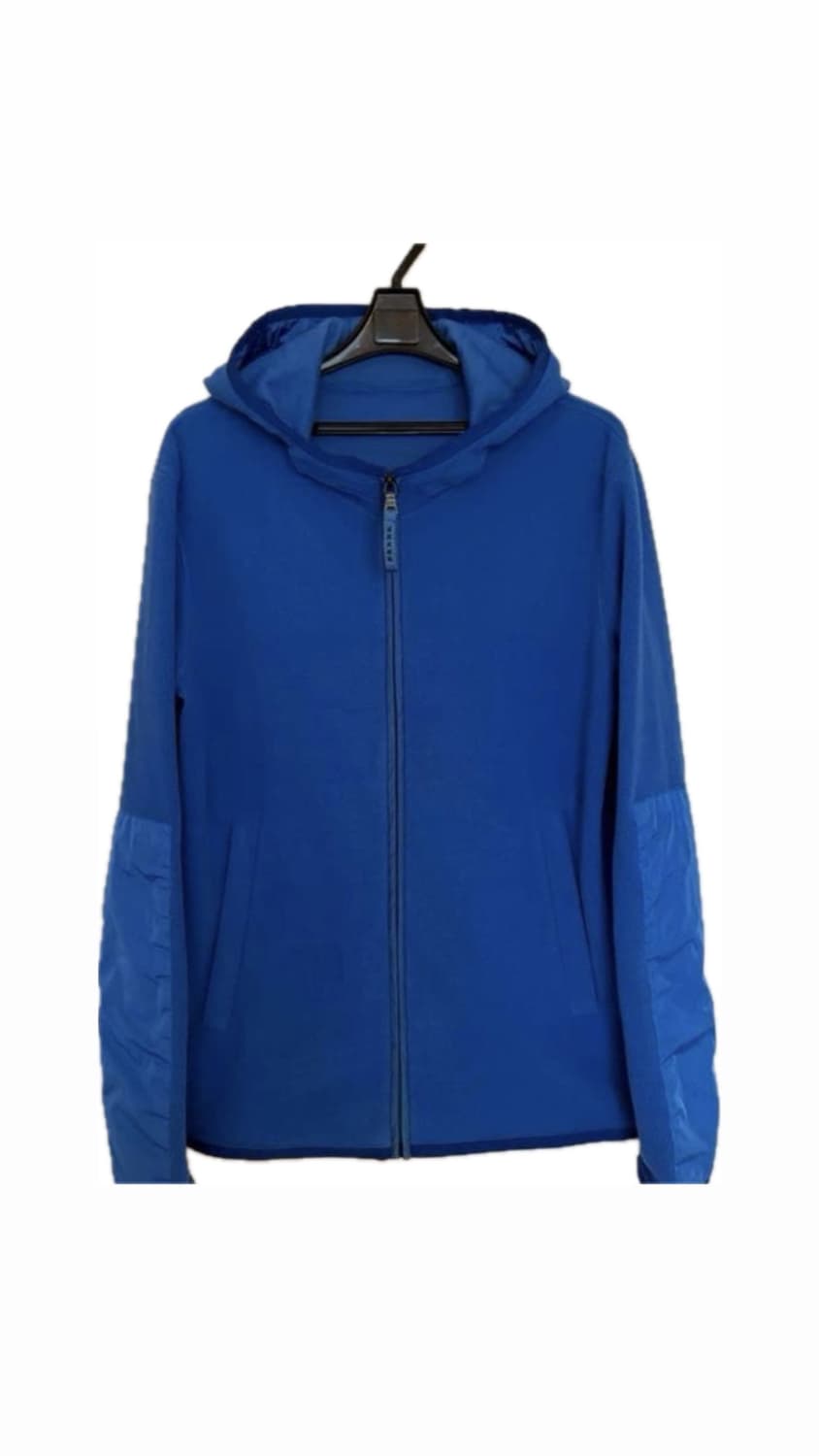 프라다 스포츠 플리스 집업 블루 상품이미지1