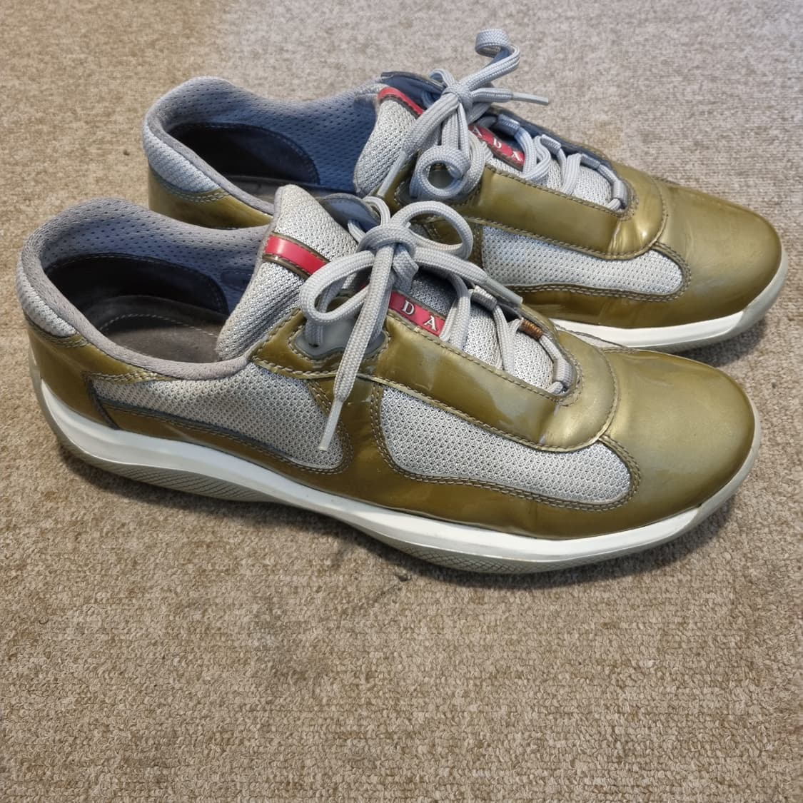 프라다 아메리칸컵 그린 카키 uk8 상품이미지3