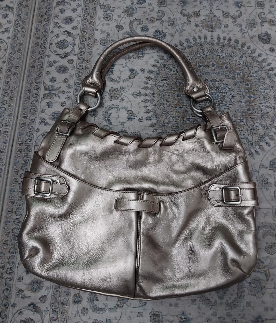 zeoen italy 메탈 토트/숄더백 상품이미지1