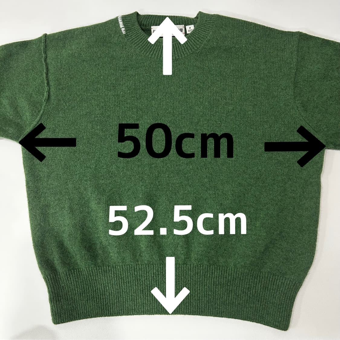 안야 힌드마치 유니클로 프리미엄램 크루넥 스웨터 anyahindmarch 상품이미지8