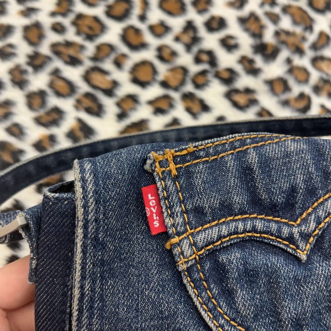 리바이스 올드스쿨 빈티지 레트로 데님 숄더백 호보백 C09606 상품이미지5