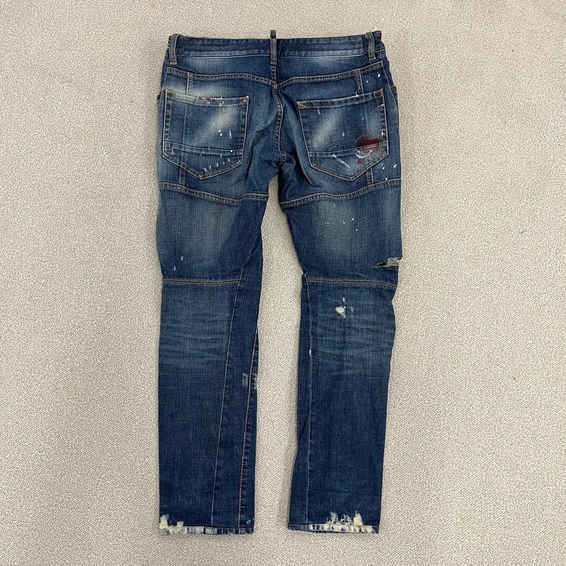 52 디스퀘어드2 페인팅 워싱 데님 0130M2 상품이미지4