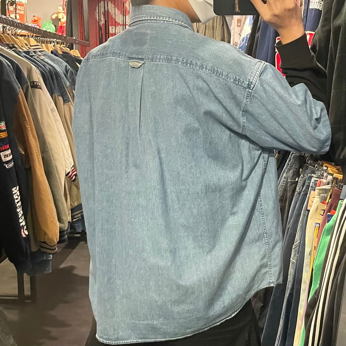 [IM] carhartt 칼하트 데님 반팔셔츠 상품이미지6