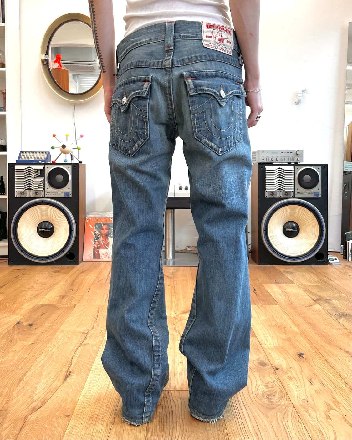 [30] 트루릴리전 부츠컷 데님 팬츠 상품이미지3