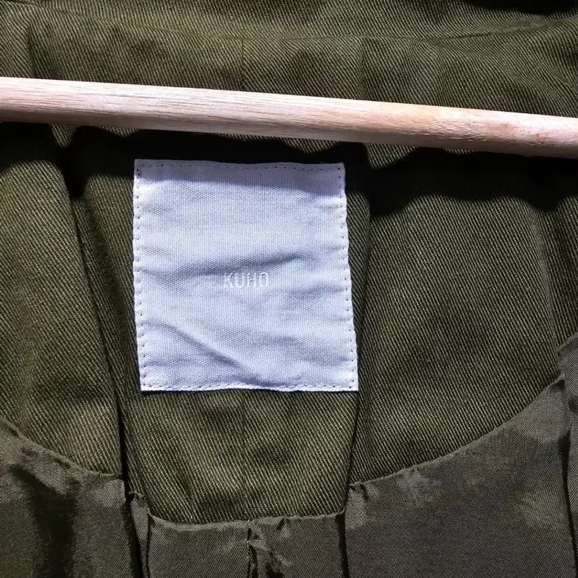구호(KUHO) 카키 롱 베스트 ~55반 상품이미지8